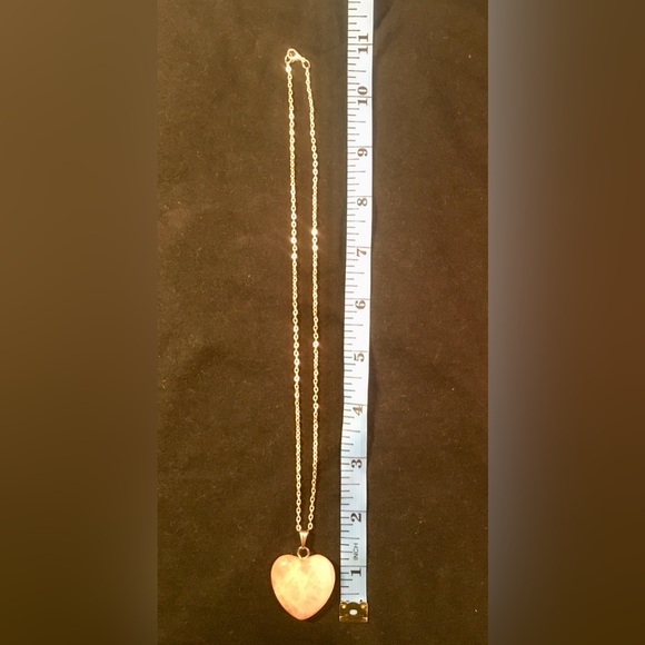 Rose Quartz Crystal Pendant & Chain - Picture 9 of 11